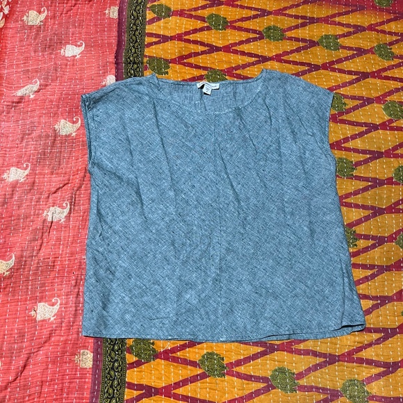 Coldwater Creek 100% Linen Tank Size M - Picture 1 of 4